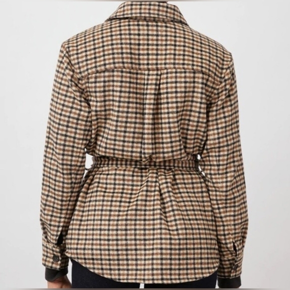 NWOT Rails Rhodes Jacket Ochre Sand Mocha Color - Picture 3 of 10